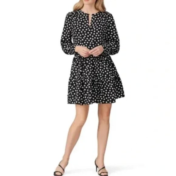 kate spade Dresses & Skirts - Kate Spade New York Cloud Dot Tiered Mini Dress